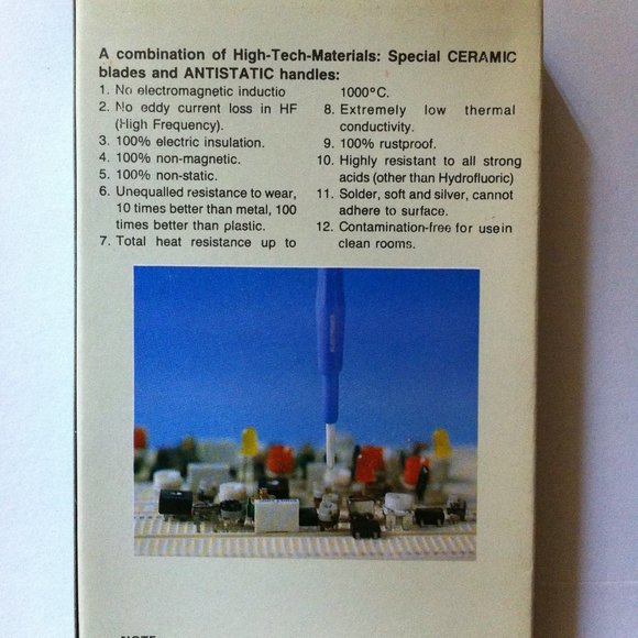 Armway ceramic adjuster alignment screwdriver 6 pc - Picture 7 of 16